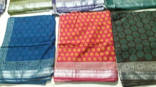 Ladies Pure Cotton Saree