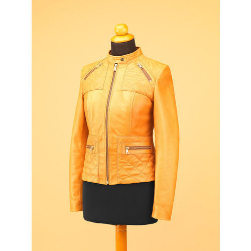 Women finished Leather Jackets