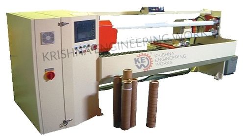 Red Manual Core Cutter Machine