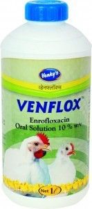  Venflox Enrofloxacin (पोल्ट्री मेडिसिन) 