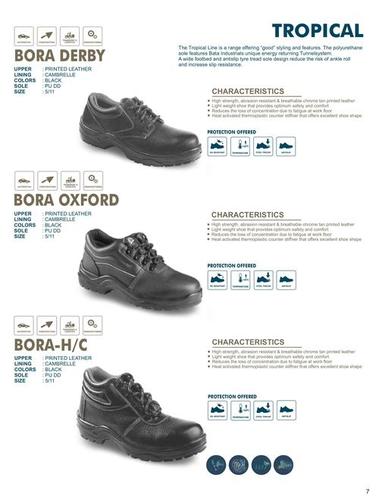 bata bora oxford safety shoes