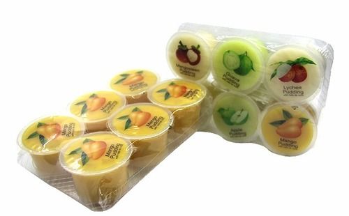 Fruit Pudding Cup Mango Pudding Jelly