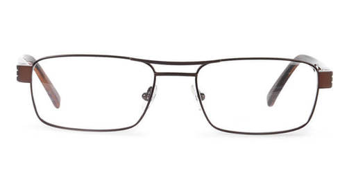 Xstyl Lite E27c4244 Metal Bronze Full Frame Square Eyeglasses