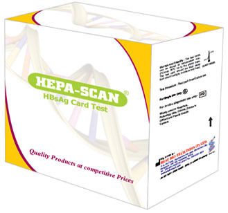Hepa-ScanAR Hbsag Rapid Card Test 