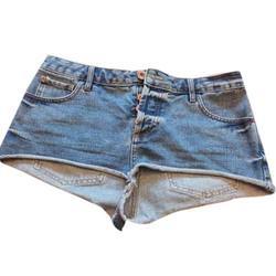 Dry Cleaning Ladies Short Jeans