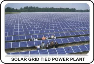 Solar Grid Tied Power Plant