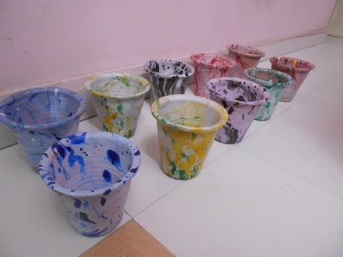 Multi Color Designer Pots