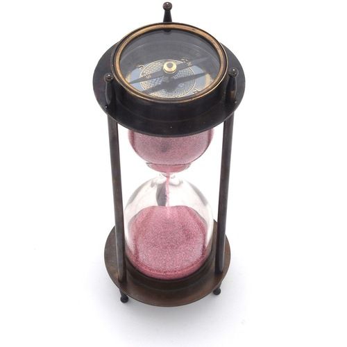 Real Direction Compass and 5 Minute Sand Timer