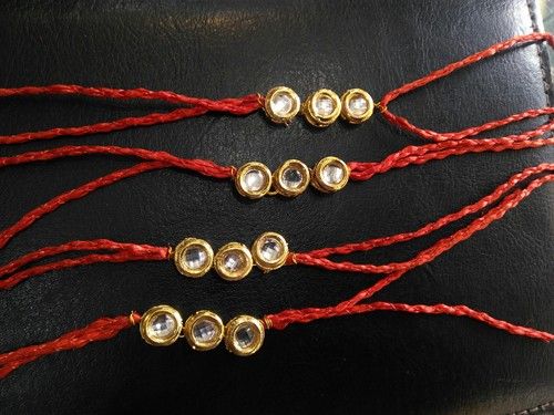 Stone Kundan Rakhi