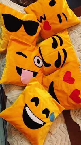 Emojis Cushion Cover