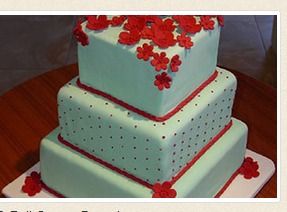 3-Tier Chocolate Wedding Cake