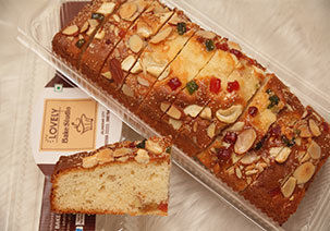 Honey Almond Dry Cake