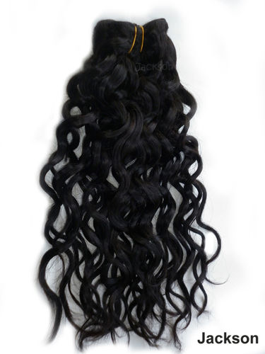 Virgin Hair - Human Hair Remy Extensions, 10"-32" Length, Natural Soft Silk Texture, French Curl Style, 6 Month Warranty