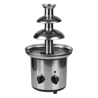 Chocolate Fountain Machine - Stainless Steel, Durable Heat-Resistant Plastic | Rust-Free Design, Easy to Clean, Perfect for Events