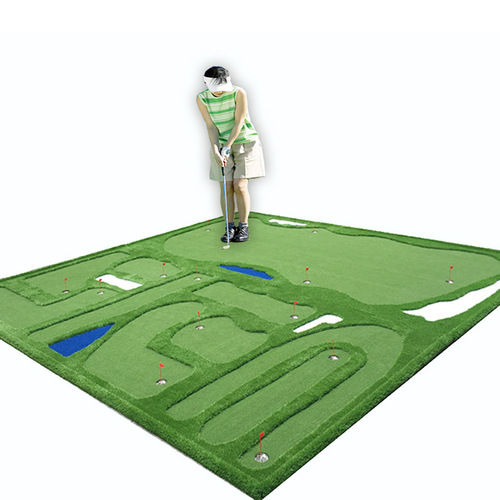Green Golf Practice Flooring