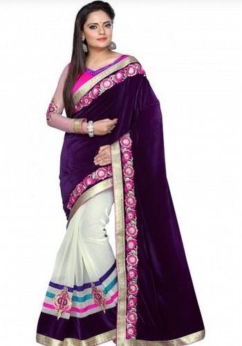 Latest Designer Heavy Border Saree