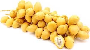 Fresh Round Yellow Dates