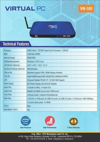 ICTS Thin Clients And Virtual PC