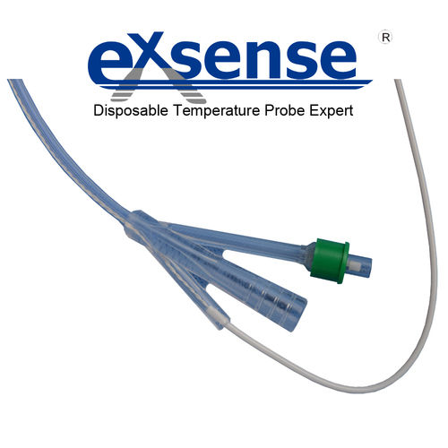 100% Made Of Silicon Foley Catheter Temperature Probe