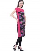 High Quality Rose Printed Kurti 