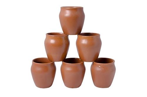 Porcelain Tea Kulhar Kulhad Chai Cup Set Of 6