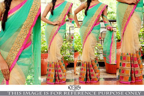 Designer Fancy Saree - Soft Fabric, Vibrant Colors and Patterns | Colorfastness, Shrink Resistance, Wrinkle Free