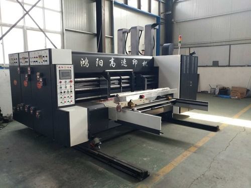 Lead Edge Automatic Fexo 2 Color Printing Slotting Machine Capacity: 18 Cubic Meter (M3)