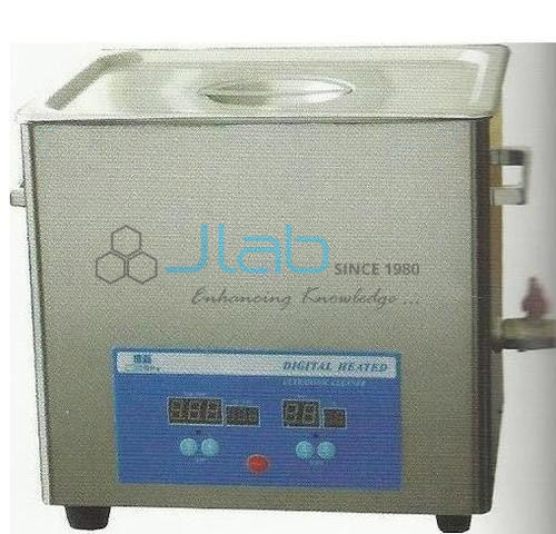 Ultrasonic Cleaner - Stainless Steel, Digital Timer & Temperature Control | Effective Dust, Wax, Dirt, Rust & Grease Removal