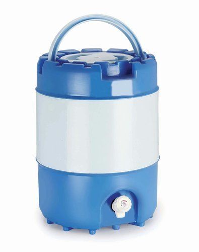 Insulated Plastic Water Jugs - 15 Ltr. Capacity, Transparent or Blue Options | Premium Quality Material, Safe and Cool Water Storage