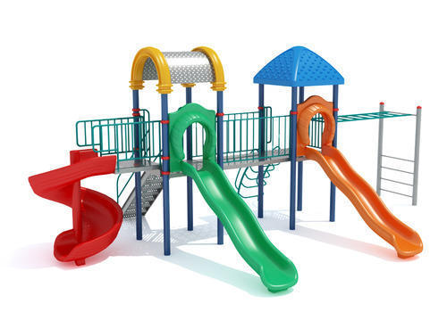 Plastic Outdoor Playground Equipment - High-Quality Plastic, Versatile Designs, Space-Efficient | Easy Installation, Custom Sizes Available