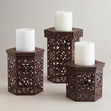 Wooden Candle Holder