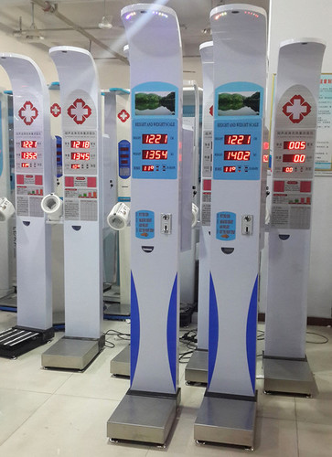 blood pressure pulse measuring machine digital height weight bmi weightbmi