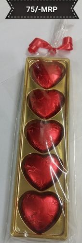 Five Line Heart Chocolates