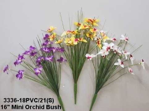 Artificial Orchid Bush