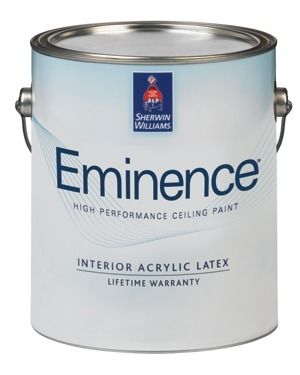 Eminence High Performance Ceiling Paint Sherwin Williams Coating