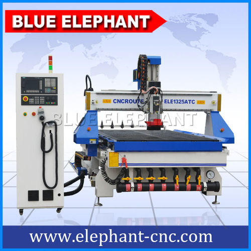 Automatic CNC Wood Carving Machine 1325 With Linear Tool Changer