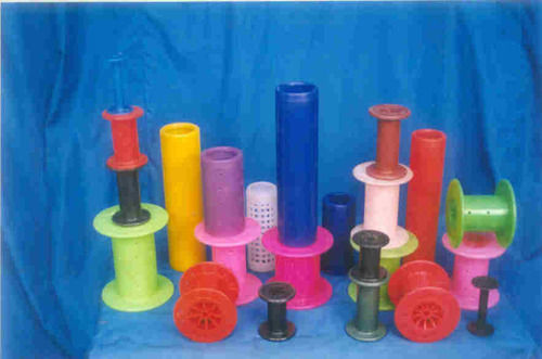 Colored Plastic Bobbins