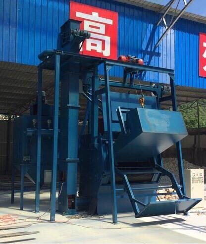 Tumblast Shot Blasting Machine - Q326 Q3210 QR3210 | Versatile for Medium and Small Workpieces, Efficient Surface Cleaning and Rust Removal