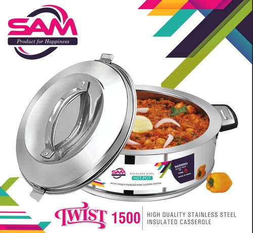 Twist Hotpot (Stainless Steel Insulated Casserole)