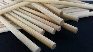 Wooden Round Sticks