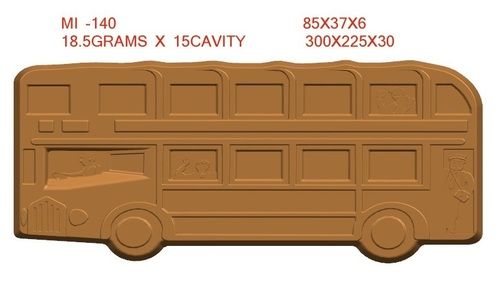 Bus Type Chocolate Mould