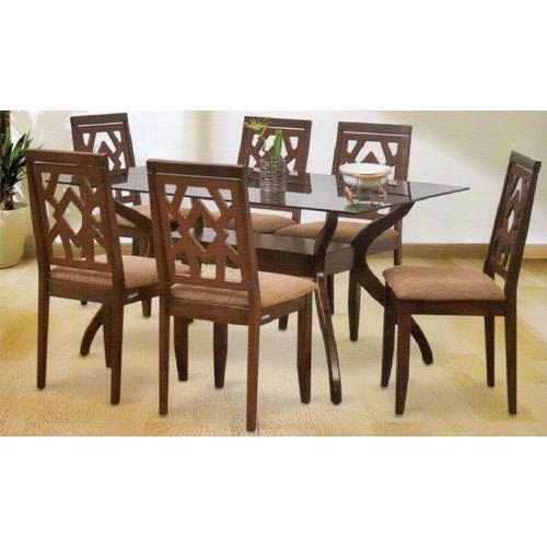 Wooden Dining Table Set Sneh Supreme Sales Corporation Shop No