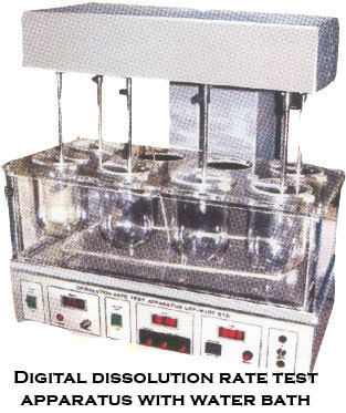 Digital Dissolution Rate Test Apparatus With Water Bath