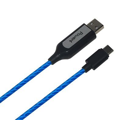 EL Visible Light Type C to USB Flowing Round Cable LR004