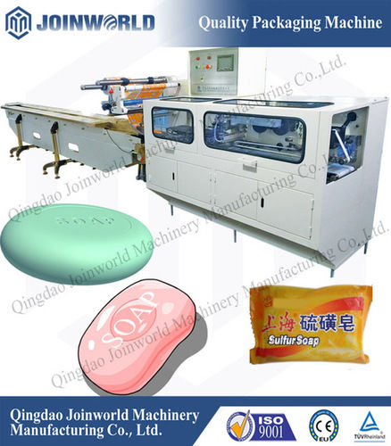 Plc Control Stainless Steel Electric Automatic Soap Packaging Machines