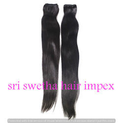 Human Black Straight Hair