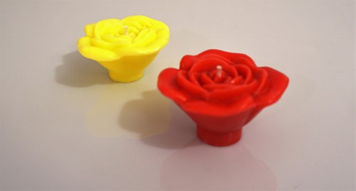 Smoke Free Scented Rose Floating Candles
