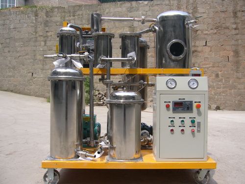 Manual Used Lubricant Oil Filter Machine