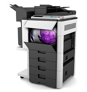 Printed Image Copier Machine