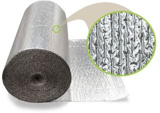Reflective Thermal Insulation Bubble with Aluminium Foil